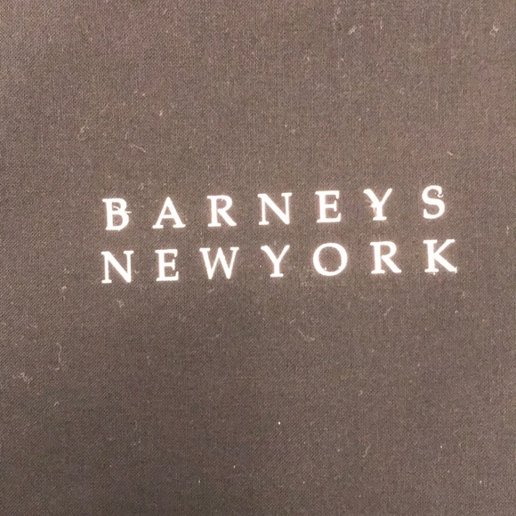 BARNEYS NEW YORK BLACK DUST BAG - Picture 2 of 4